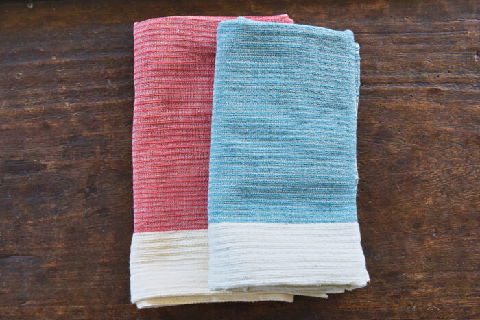 Sabahar Waffle Bath Towel Red - Knotshandcrafted Photo 5