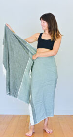 Sabahar Abay Beach Towel Grey - Knotshandcrafted Photo 3