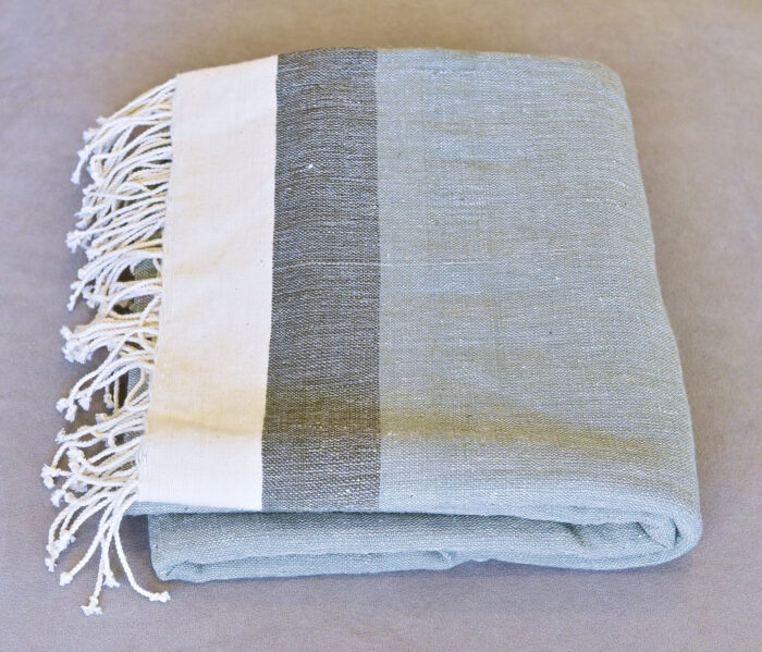 Sabahar Abay Beach Towel Grey - Knotshandcrafted Photo 2